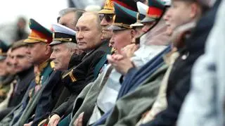 Władimir Putin na defiladzie