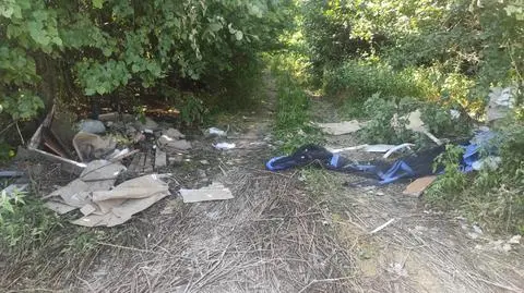 Żona kazała wywieźć śmieci do teściowej. Trafiły do lasu