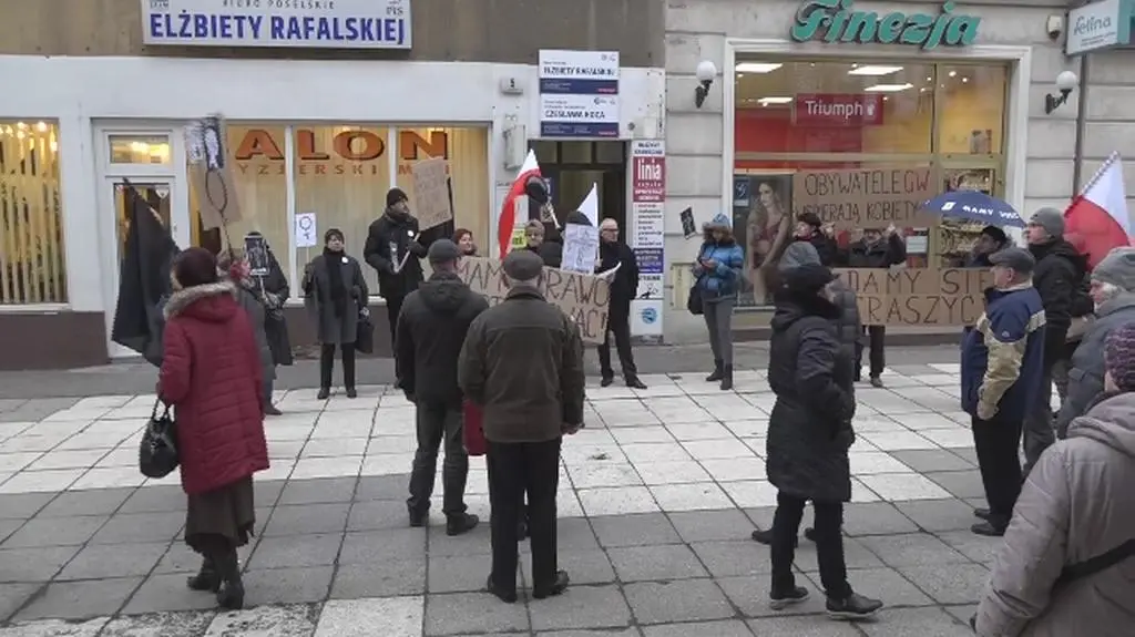 Protestowano też w Gorzowie Wielkopolskim