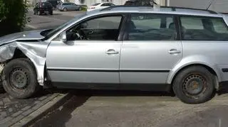 Auto wjechało w pieszego 