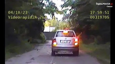 Pościg za poszukiwanym kierowca w Ustroniu