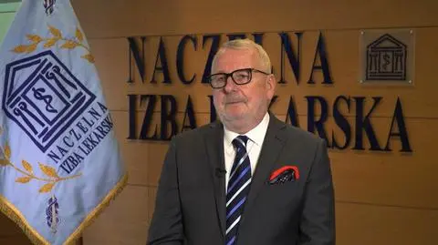 Profesor Andrzej Matyja, prezes Naczelnej Rady Lekarskiej