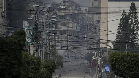 "Koniec świata" w Strefie Gazy. "Dzieci nosiły na rękach inne ranne dzieci"