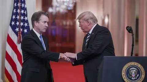 Uroczyste zaprzysiężenie Bretta Kavanaugh na sędziego Sądu Najwyższego USA