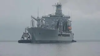 USNS Joshua Humphreys wpłynął do portu w Gdyni