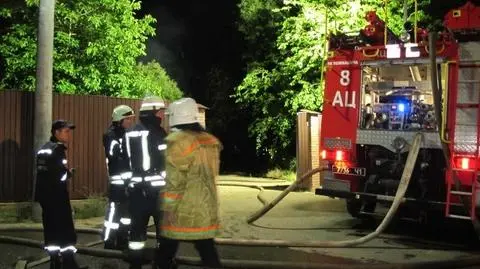 Pożar w szpitalu psychiatrycznym w Odessie
