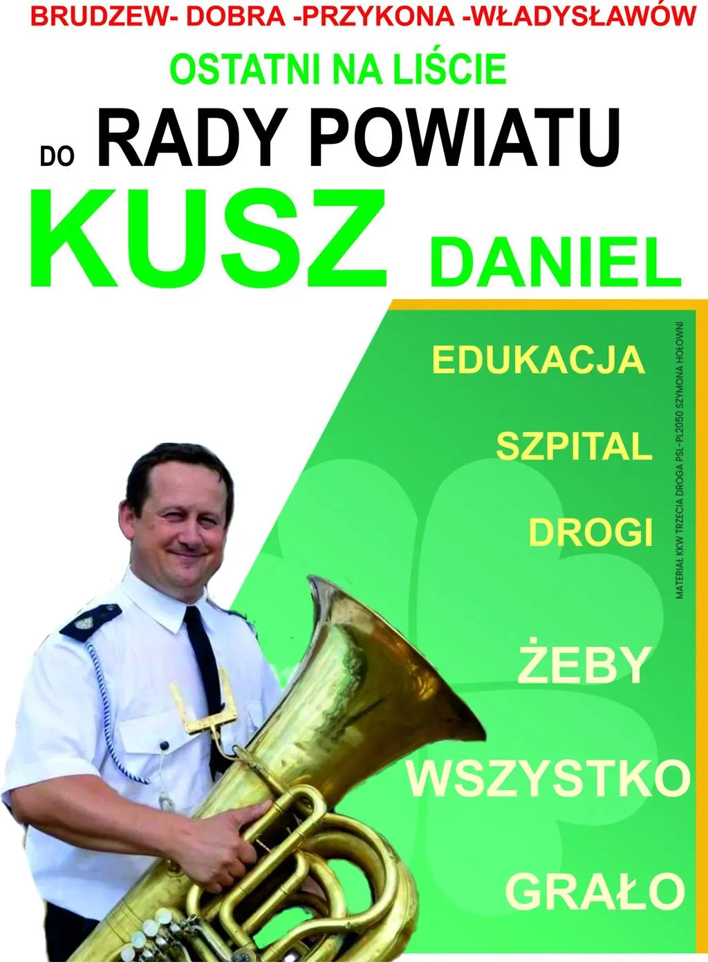 Plakat Daniela Kusza