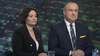 Goście "Faktów po Faktach": Anna Maria Żukowska i Michał Kobosko  