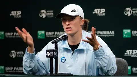 Pochwały dla Świątek za interwencję w sprawie rosyjskiej prowokatorki