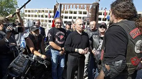 Klub Nocne Wilki jest zaprzyjaźniony z prezydentem Rosji Władimirem Putinem