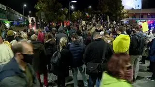 Protest w Szczecinie