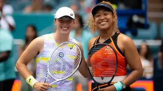 Iga Świątek and Naomi Osaka