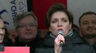 Mucha: zostałam pobita przez Straż w Sejmie