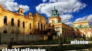 Zdjęcie pałacu w Wilanowie