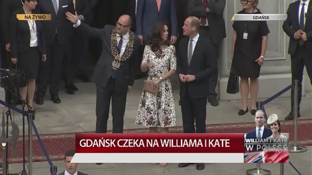 Gdańszczanie powitali Kate i Williama