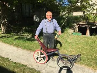 Pierwszy rower został skontruowany w latach 80. 