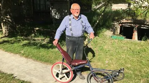 Pierwszy rower został skontruowany w latach 80. 
