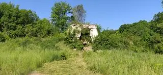 Budynek został opuszczony w latach 70. ubiegłego wieku 
