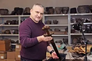 Miecz znaleziony w Wiśle we Włocławku jest datowany na X wiek