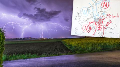 Front podzielił Polskę. "To taka pogoda, przed którą należy ostrzegać"