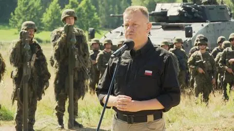 Błaszczak: zdecydowałem o stworzeniu wojskowego zgrupowania zadaniowego w operacji "Rengaw"