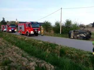Do wypadku doszło w miejscowości Chełmce pod Kielcami