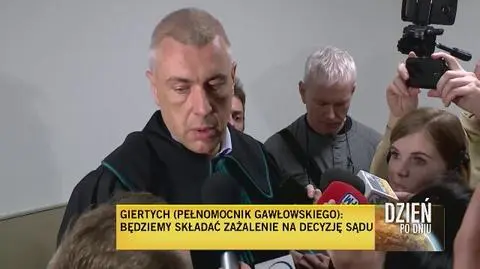 Giertych o areszcie Gawłowskiego: złożymy zażalenie