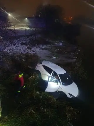 Na miejscu pracowali strażacy 