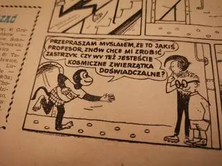 Pierwszy rysunek z Tytusem