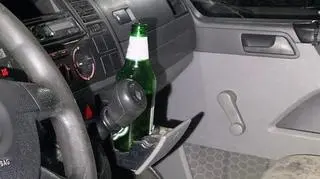 Kierowca był pijany