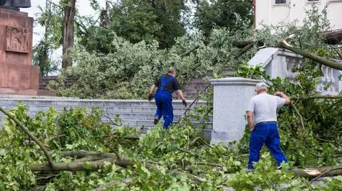 Nad Gnieznem przeszła nawałnica