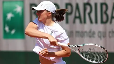 "I'll be good for my first round". Iga Świątek ready for French Open