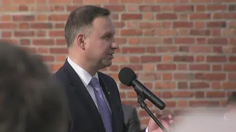 Prezydent Andrzej Duda w Malborku