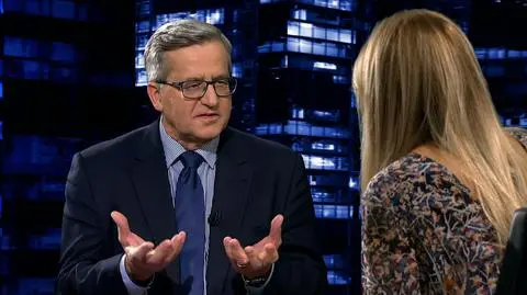 Bronisław Komorowski o złej prognozie dla PiS-u