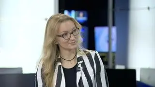 Agnieszka Siedler, gościni TVN24 