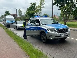 Pościg ulicami Ostródy za pijanym kierowcą