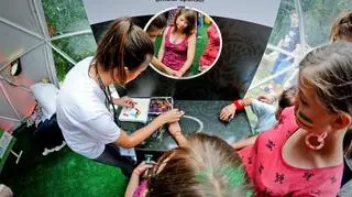 Drugi dzień w Strefie Kibica-  coś dla najmłodszych