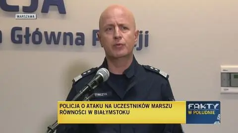 Komendant Główny Policji o zatrzymaniach po sobotnim marszu