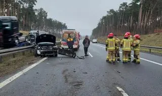 Do kolizji doszło na lubuskim odcinku trasy S3