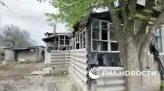 Zdjęcie "sztabu Ukraińców" opublikowane przez rosyjską agencję RIA Nowosti