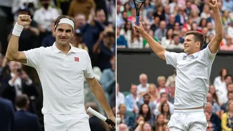 Hurkacz i legendarny Federer. Polak powalczy o półfinał Wimbledonu