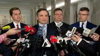 Ziobro: SN procedował z rażącym naruszeniem prawa