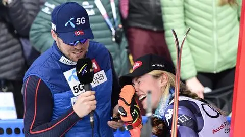 Najbardziej uroczy moment sezonu. Shiffrin była mocno zakłopotana