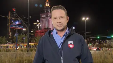 Trzaskowski: czujemy fantastyczną energię tych miliona serc