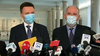 Szymon Hołownia i Paweł Zalewski