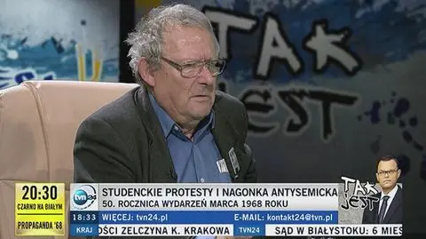 Michnik: pewne stereotypy mentalne bardzo się utrwaliły