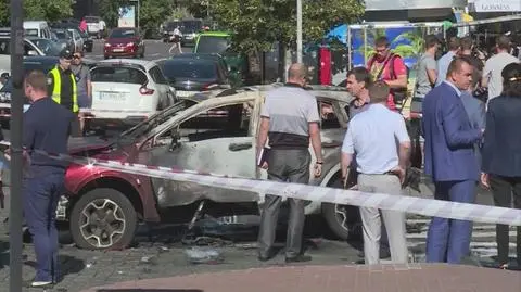 Zamach na znanego dziennikarza w Kijowie