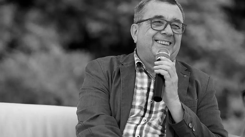 Z okazji 16-lecia TVN24 z Grzegorzem Miecugowem rozmawiał Paweł Płuska reporter Faktów TVN