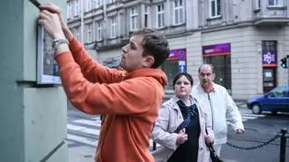 Ramka na rogu ulic Św