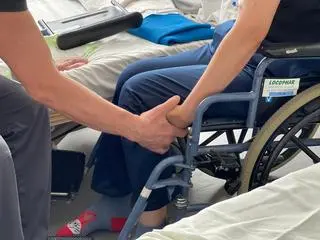 Matka ratowała syna w czasie rosyjskiego ataku 